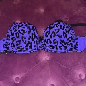 Purple Leopard L'Agent Bra 32D